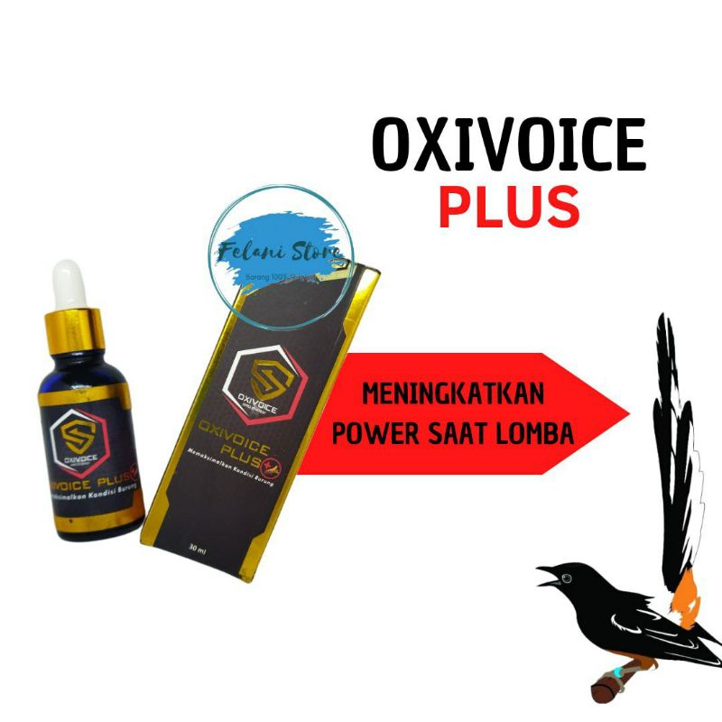 OXIVOICE PLUS ORIGINAL VITAMIN LOMBA MURAI BATU, CUCAK IJO, KACER