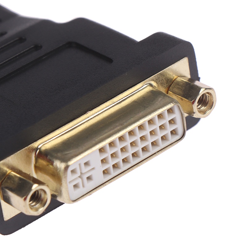 {LUCKID}DVI-D dual link(24+5 pin) female to hdmi male converter adapter for lcd hdtv