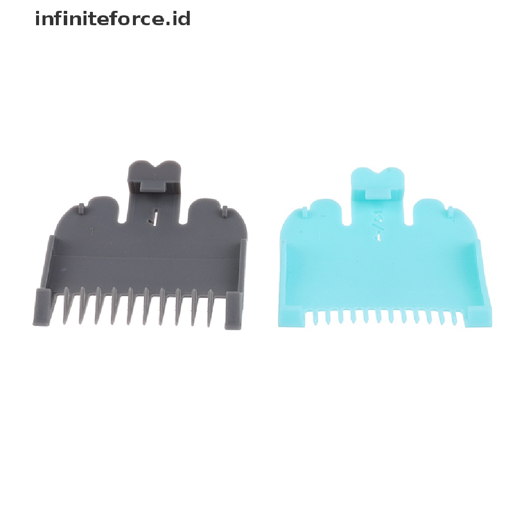 (Infiniteforce.Id) 2pcs / Set Sisir Panduan Potong Rambut Untuk Perlengkapan Salon