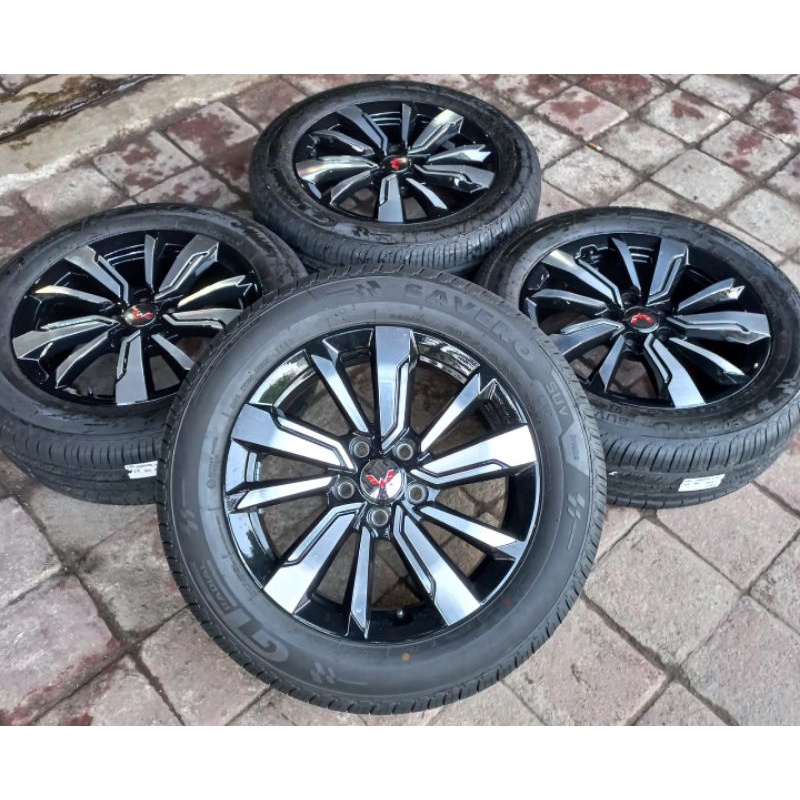Velg mobil pelek second original wuling Almaz Ring 17 ban Champiro