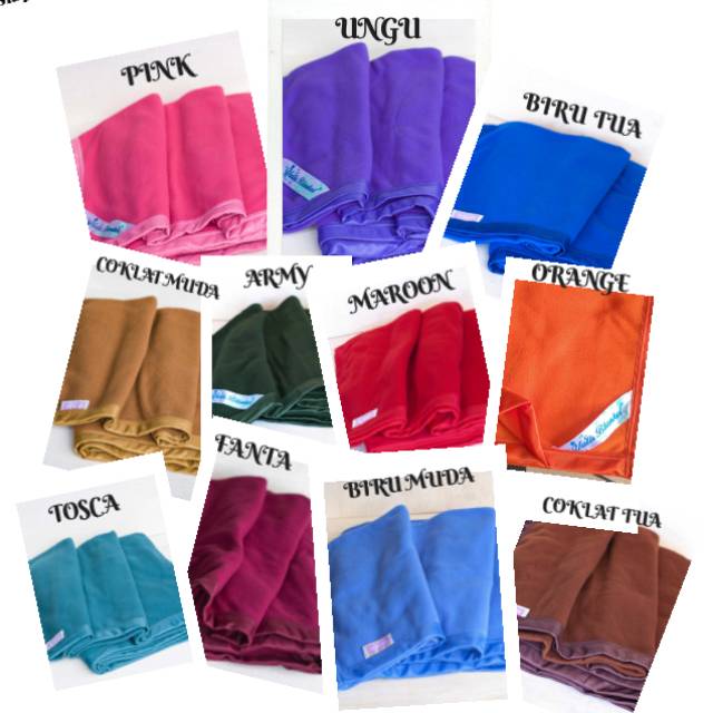 Selimut Polos Yatis Super