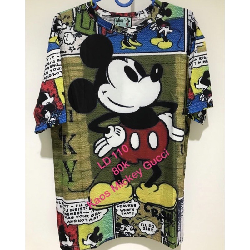 Kaos Mickey Guci