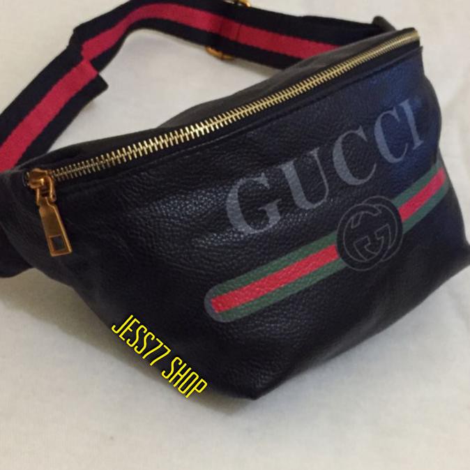 Pengiriman Cepat dan tepat Tas pinggang / Waist Bag Gucci/ Tas Selempang Pria /Wanita Import. BARANG