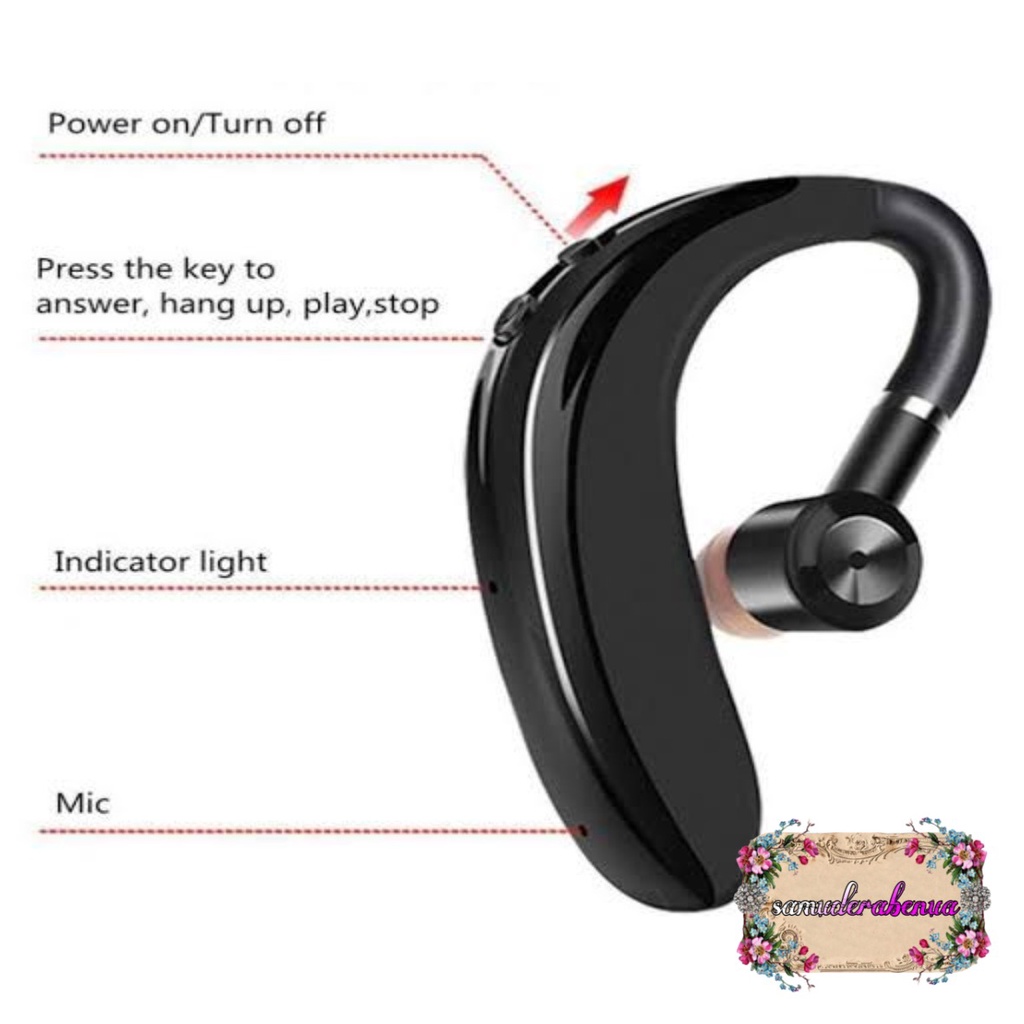 BM029 Headset earphone bluetooh wireles single S109 busines for oppo xiaomi vivo ORIGINAL SB2709