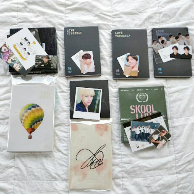 SIGNED RESTOCK⚠️ BTS ALBUM-Dark & Wild,Love Yourself HER TEAR,Young Forever,Skool Luv Affair,HYYH,MO