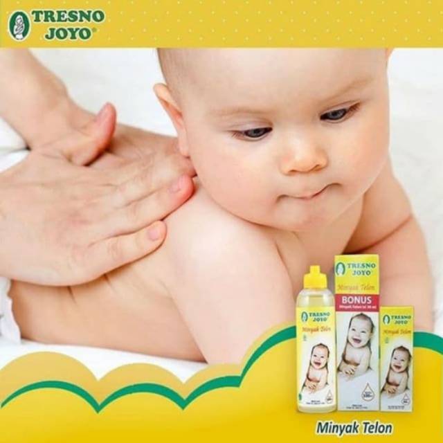 (2pcs)minyak telon tresno joyo 100 + 30 ML/ minyak telon bayi