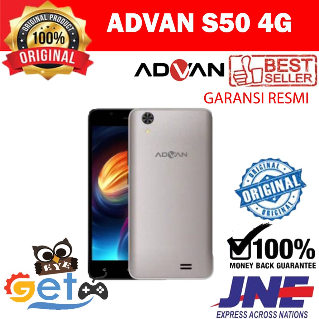 Hp Advan S50 4G LTE - RAM 1GB ROM 8GB - Garansi Resmi
