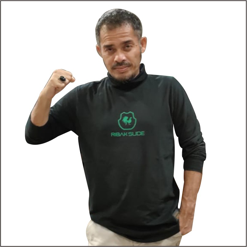 Kaos Ribak Sude Turtle Neck (Turtle Neck)