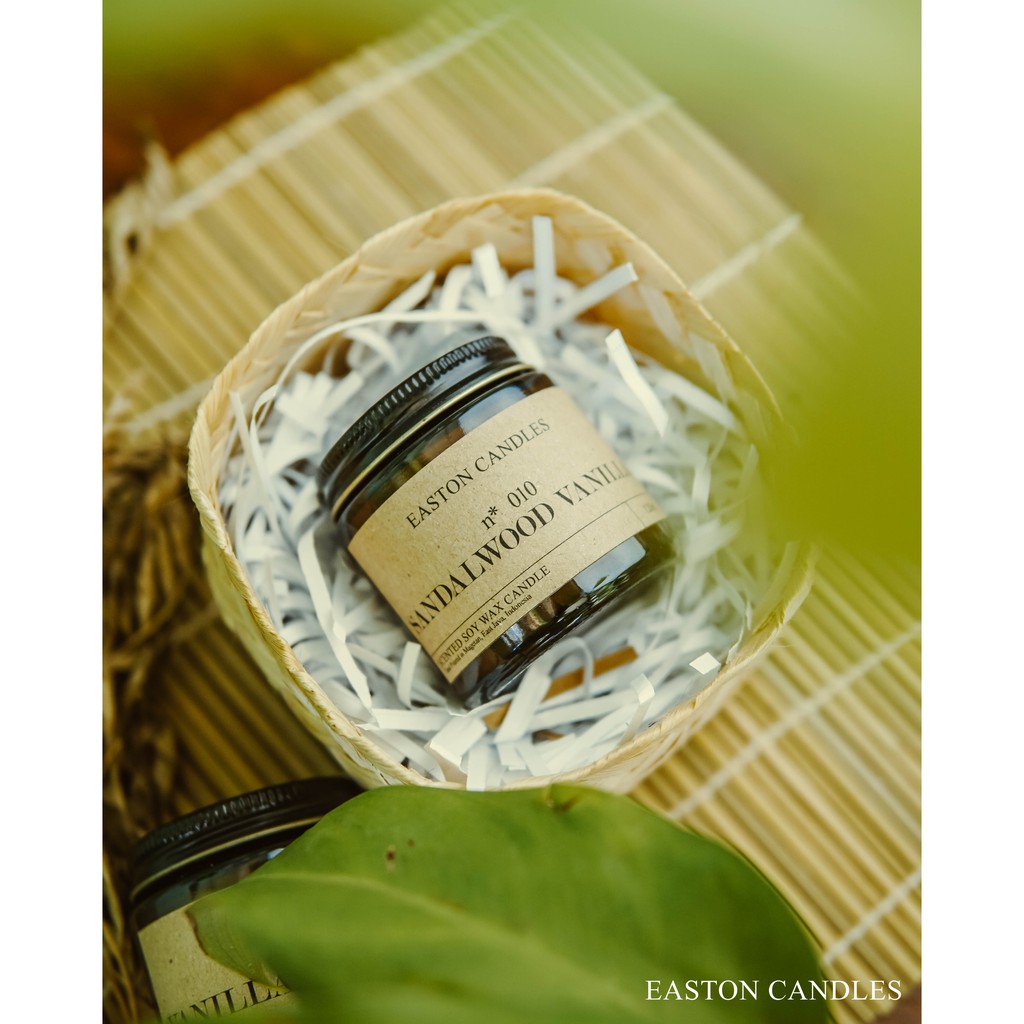 EASTON | SCENTED CANDLE 120ML | CUSTOM LABEL | LILIN