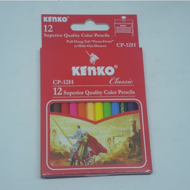 

PENSIL WARNA CP-12HALF PENDEK KENKO