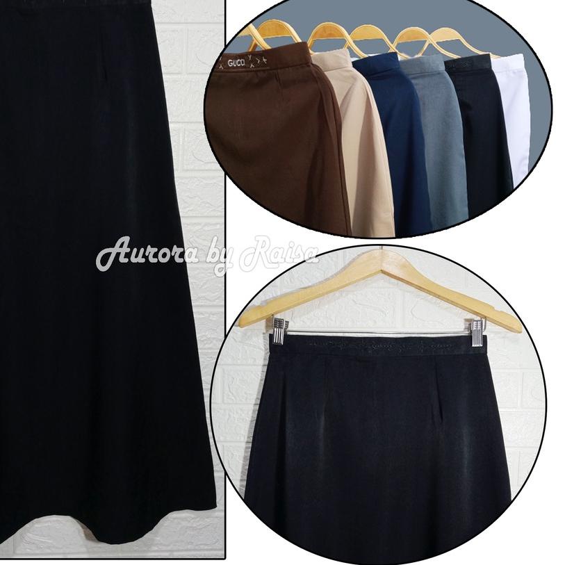 ❁ Rok span panjang - Rok line A - Rok span - Rok kerja wanita - Rok model A - Rok jumbo - Rok terbar