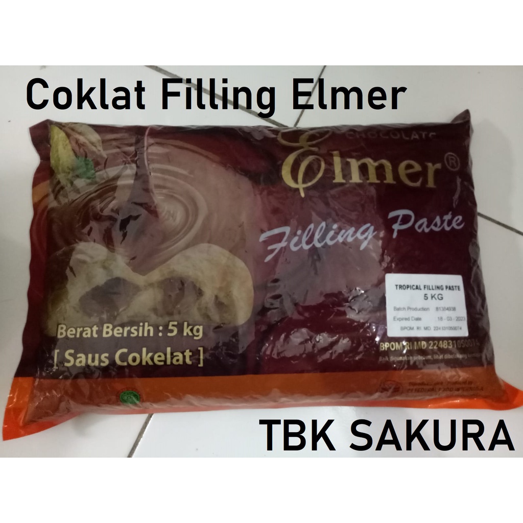 

Isian Coklat Elmer (250gr) / Tropical Filling