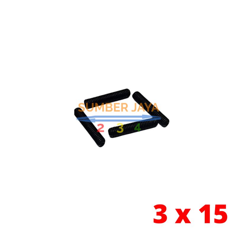 

Baut tanpa kepala M3 x 15 Set L/ Baut Socket TERMURAH