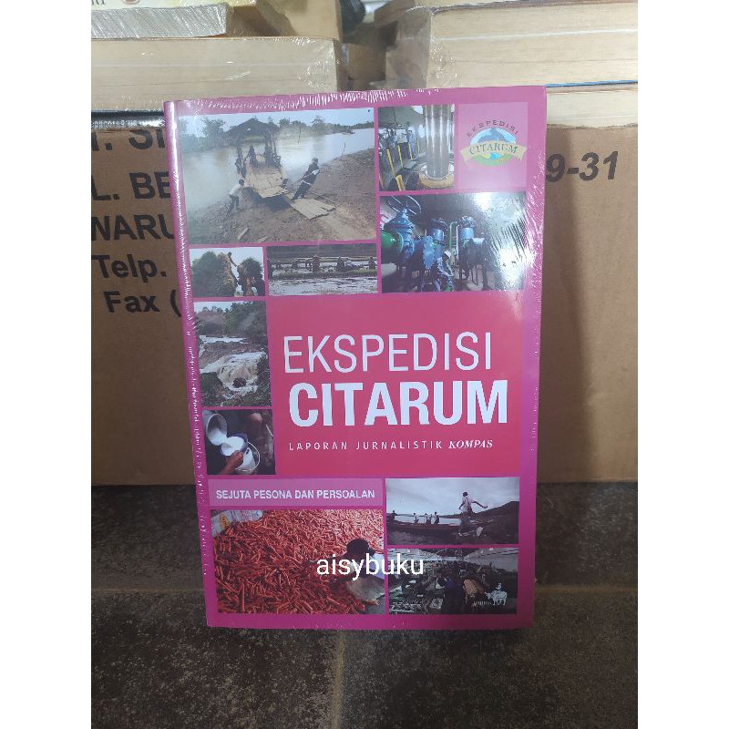 ekspedisi Citarum laporan jurnalistik kompas