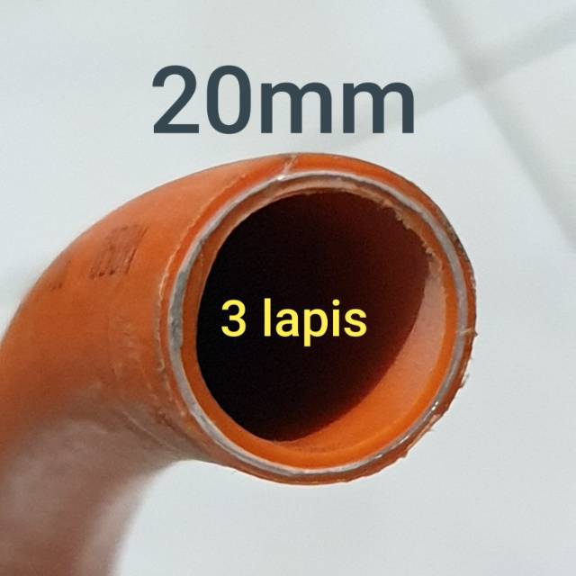 Selang air panas 20mm. Pipa air panas 20mm. saluran air panas heater.
