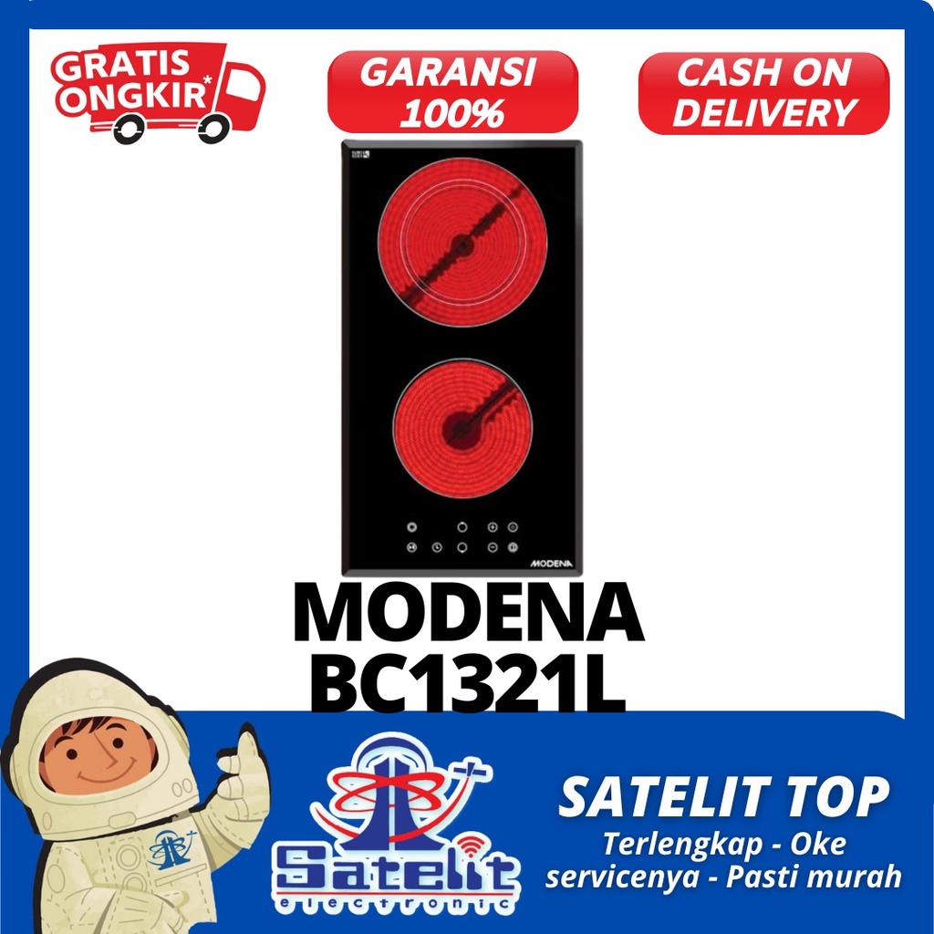 KOMPOR LISTRIK / KOMPOR TANAM MODENA BC1321L