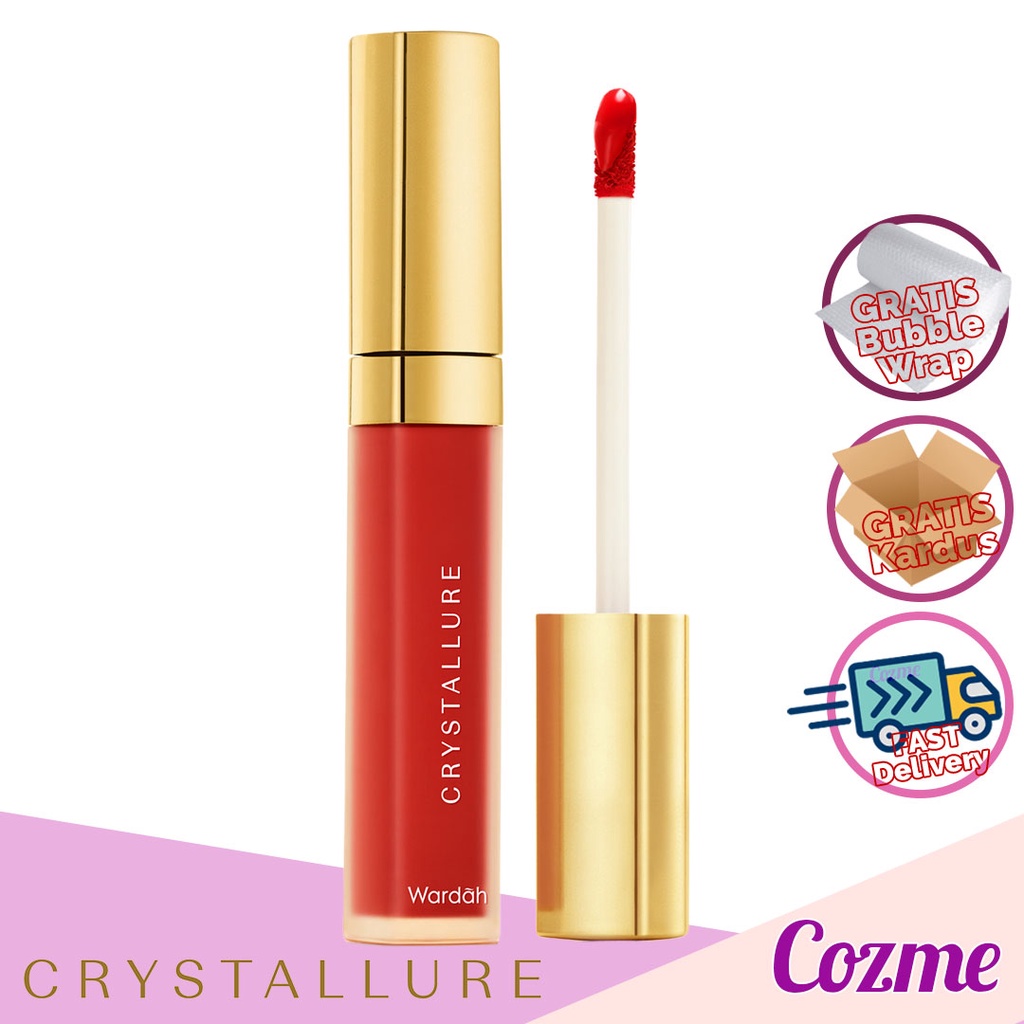 WARDAH Crystallure Precious Liquid Lip Couture Glossy Lip Cream