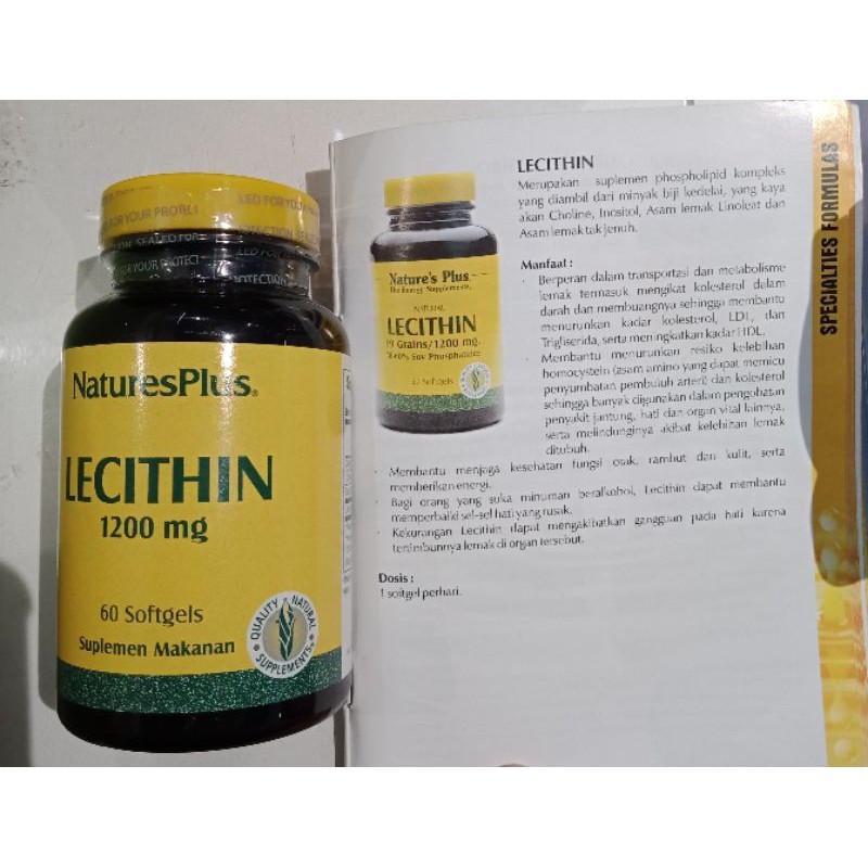 100% ORI natures plus LECITHIN