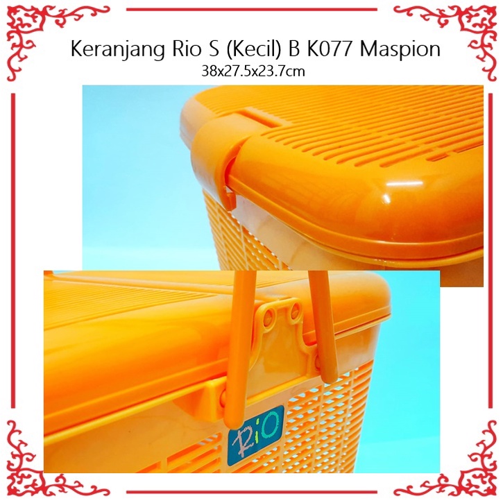 Keranjang Rio/Keranjang Kucing S (Kecil) B K077 Maspion