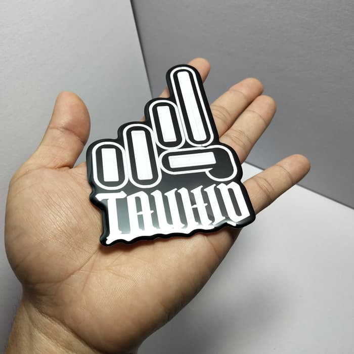 

stiker tauhid satu jari