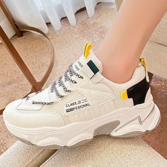 TBIG [COD] Sepatu Sekolah Sneakers Import SHELADON Fashion Wanita Sepatu Korea Style Sekolah Ku