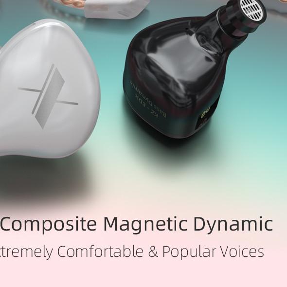 ➨ [ Garansi Resmi ] KZ EDX Wired Earphones with Microphone ❀