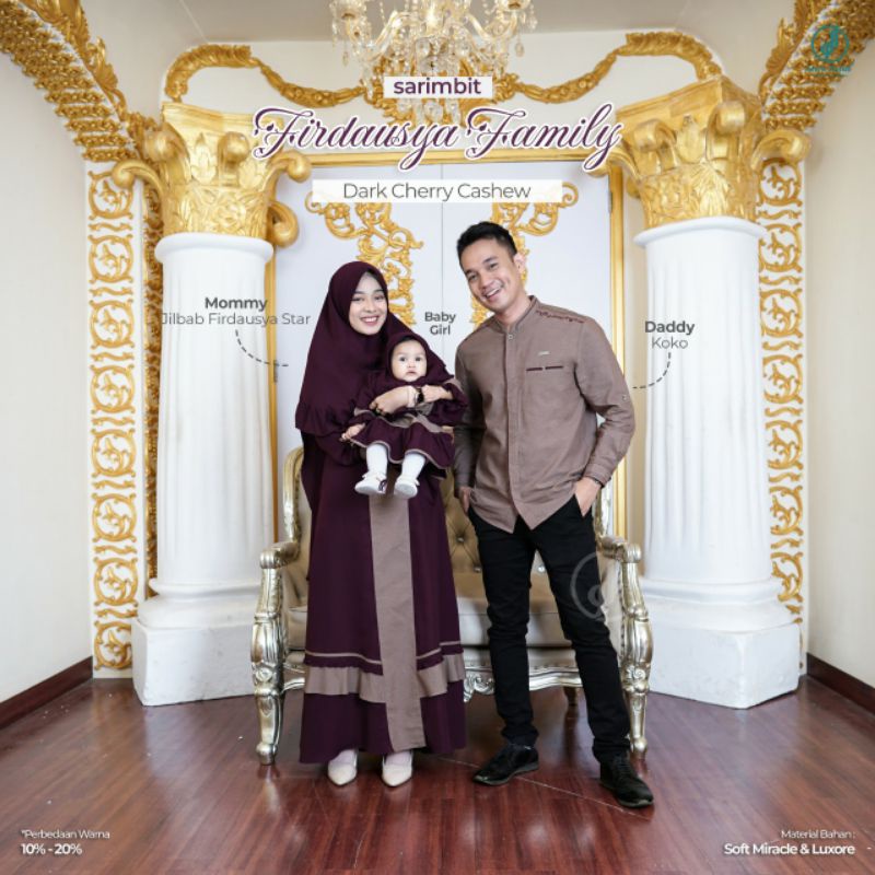 READY SARIMBIT 2022 FIRDAUSYA FAMILY SERIES  by alwa hijab⁣