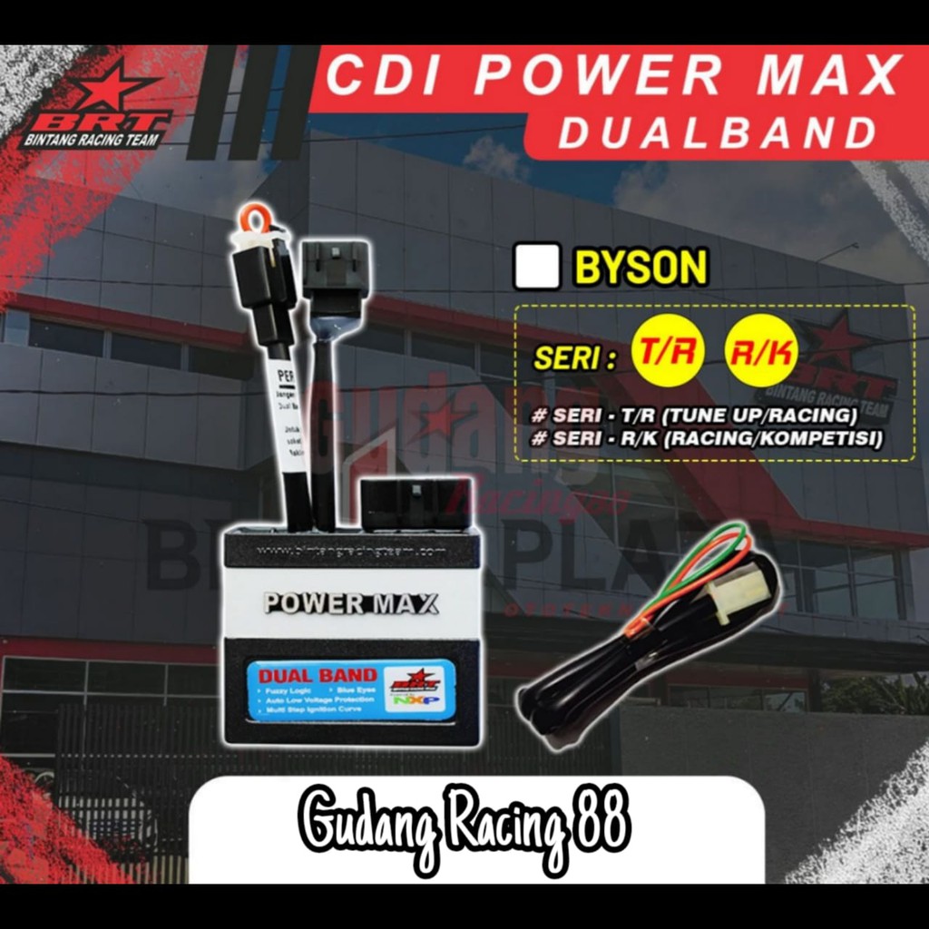 (GR88) CDI BRT POWERMAX HYPERBAND DUALBAND YAMAHA BYSON