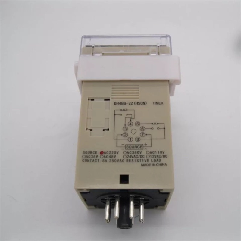 Digital Timer Relay On Delay 8 Pins SPDT DH48S-2Z 220v