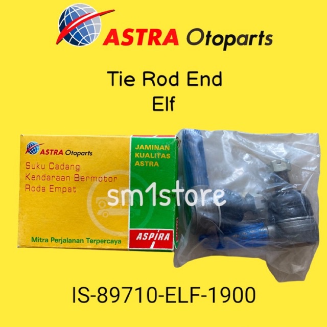 Batang Tie Rod Elf Shockbreaker Isuzu Kaki Mobil Aspira 89710-ELF