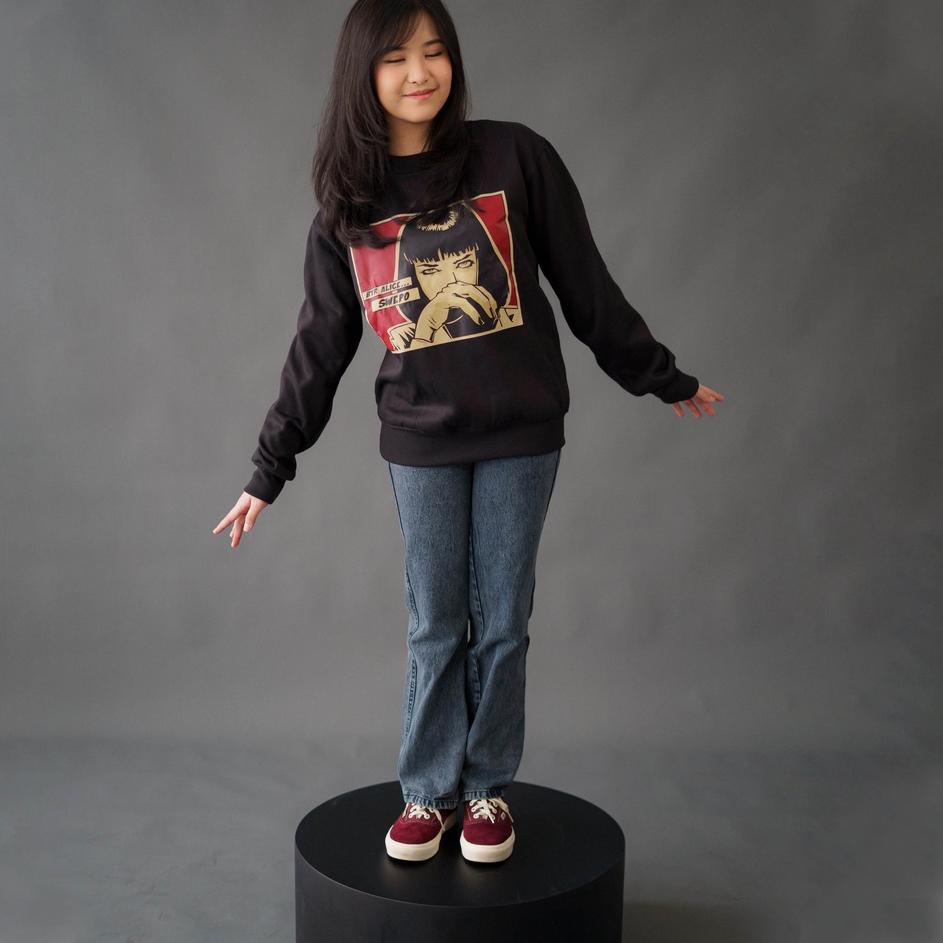 CODEn4N8z--SWEATERPOLOSID x BTR — Basic Sweater Alice Comic Size M-XXL