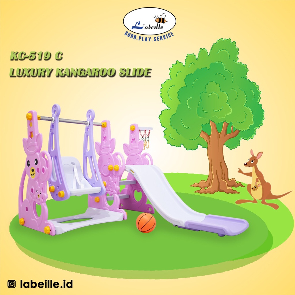 Promo  !! Mainan Perosotan Anak KC-519C LUXURY KANGAROO SLIDE