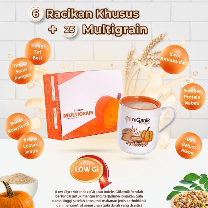 

Terbaru PAKET 1 Bulan RESOLUSI GULA DARAH MGANIK Multigrain