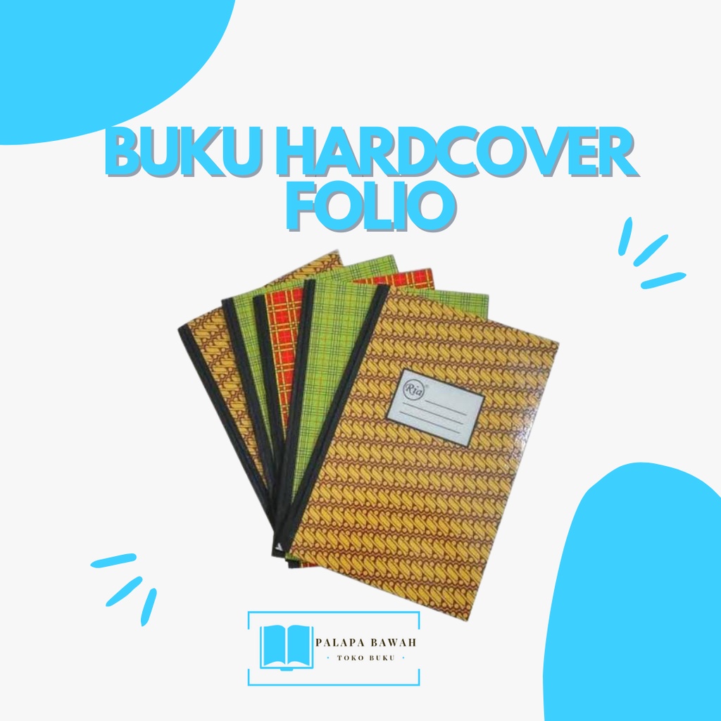 

Buku Hardcover Folio/Kwarto/Oktavo/Baster/Ekspedisi 100 Lembar