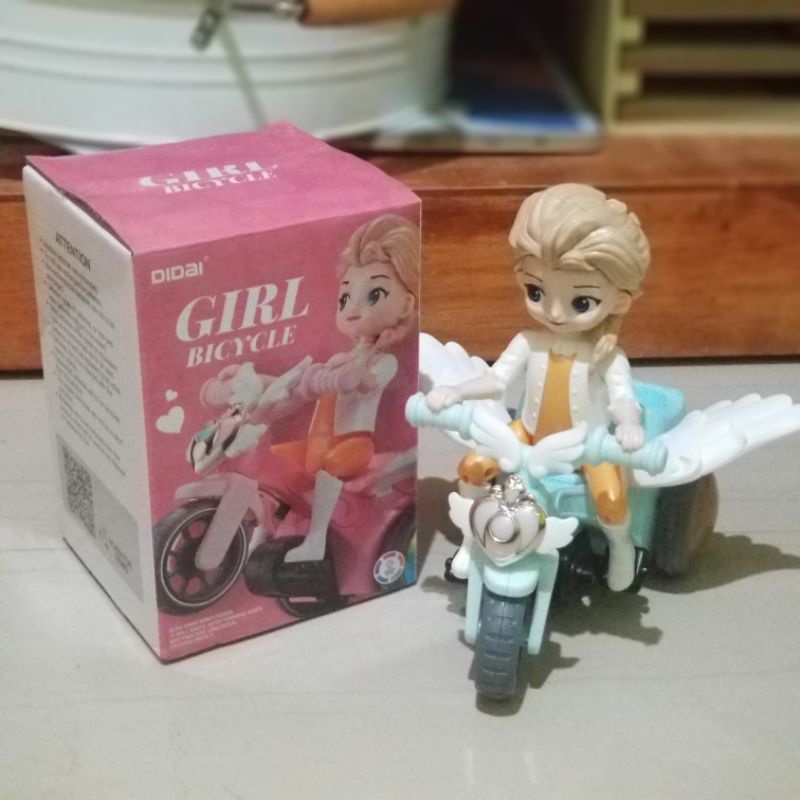 Mainan Anak Frozen Sepeda menari