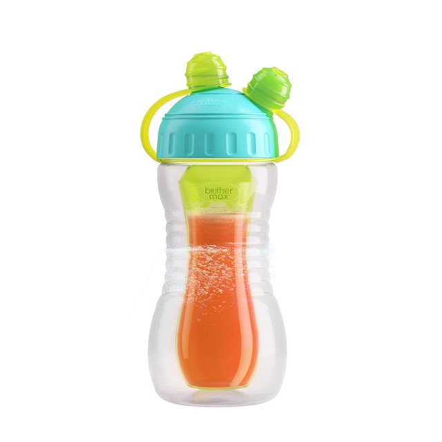Brother max 2in1 drinks cooler sports bottle - botol minum anak 2in1