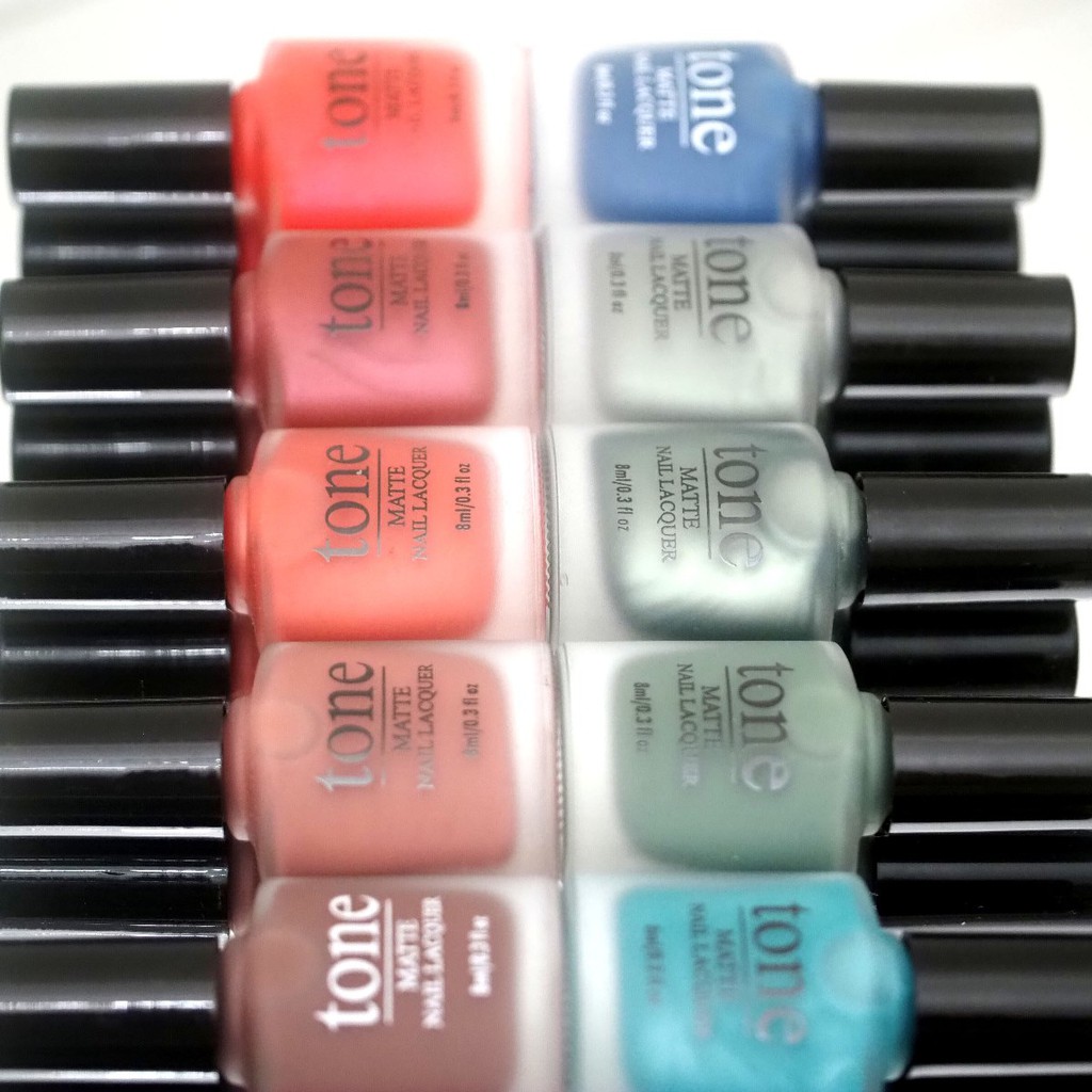 Kutek Matte TONE Chic Palette Nail Polish BPOM Seri Warna Baru All New Color Paling Lengkap