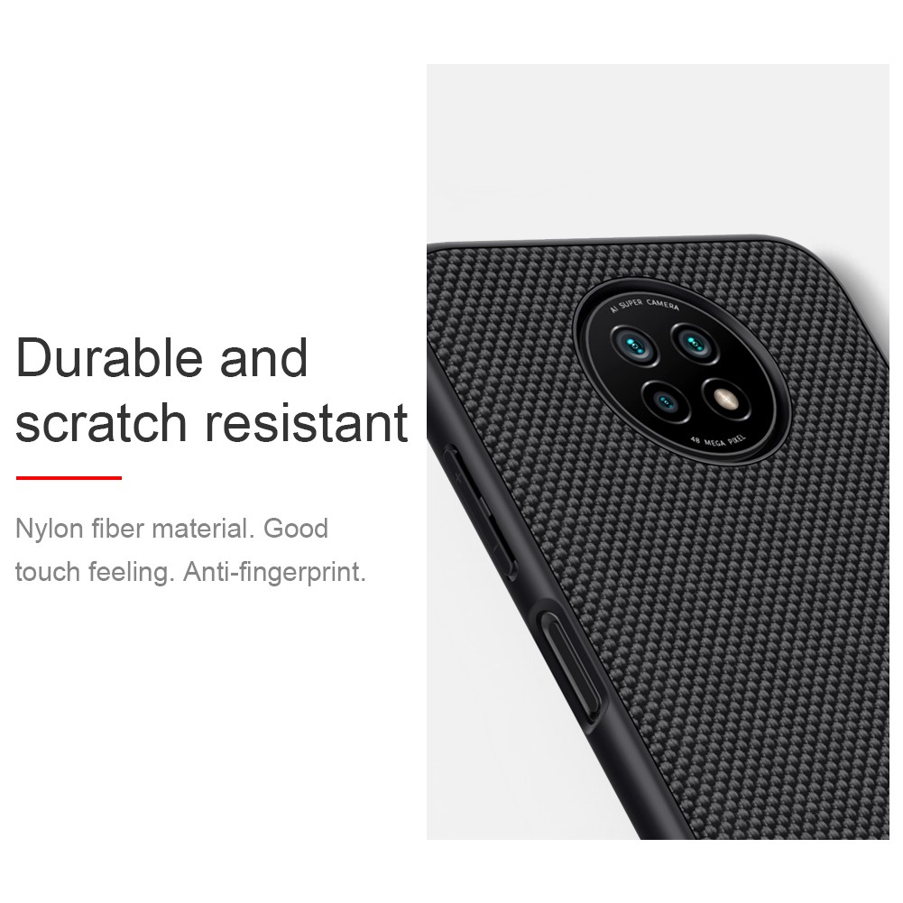 Hard Case XIAOMI Redmi Note 9 5G Nillkin Textured Nylon Fiber Ori