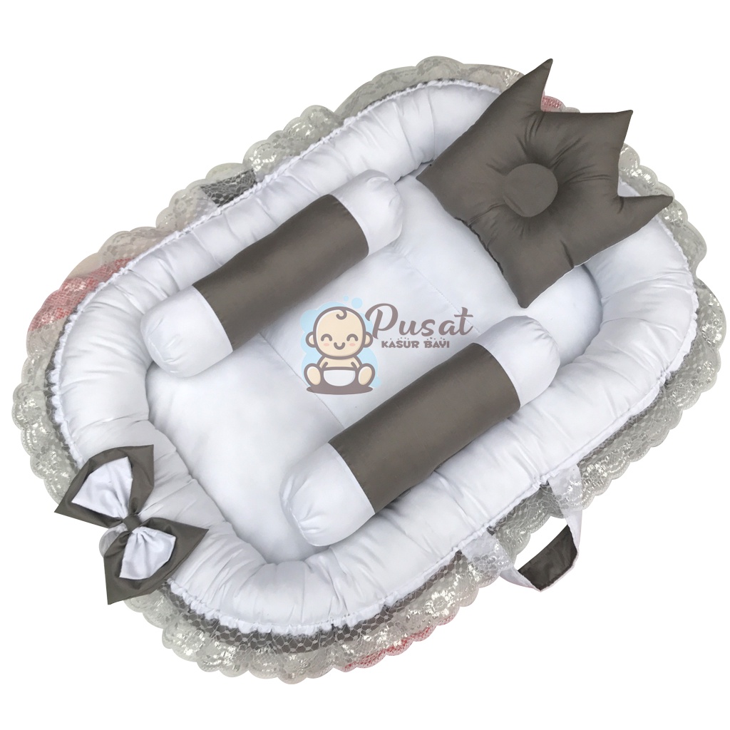 KASUR BABY NEST PREMIUM [RENDA + PITA] SET BEDCOVER