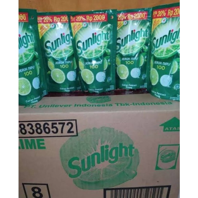 

Sunlight Per Dus Kemasan Refill 105 ML