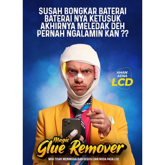 LEM PELEPAS LCD MAGIC GLUE REMOVER