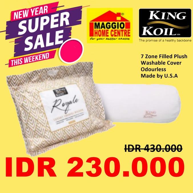 Guling King Koil - Guling Royale Fiber - KING KOIL
