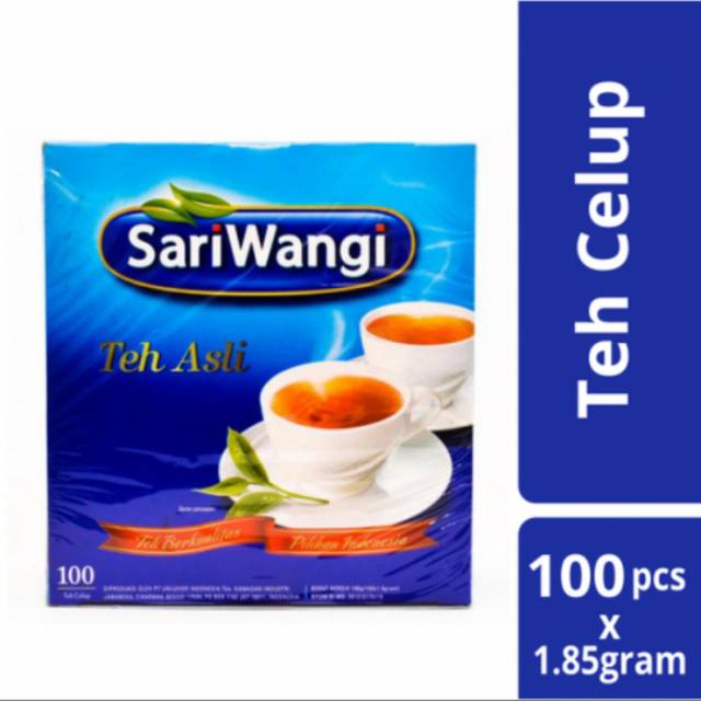 

SARIWANGI TEH ASLI 100 X 1.85GR