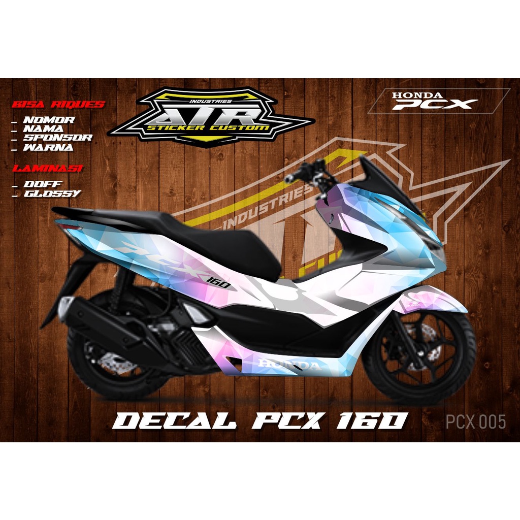 Decal Sticker Honda PCX 160 2021 Fullbody - Dekal PCX160 New