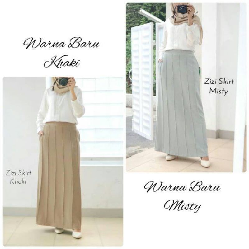 Rok zizi skirt cellia / rok kantor / rok bagus