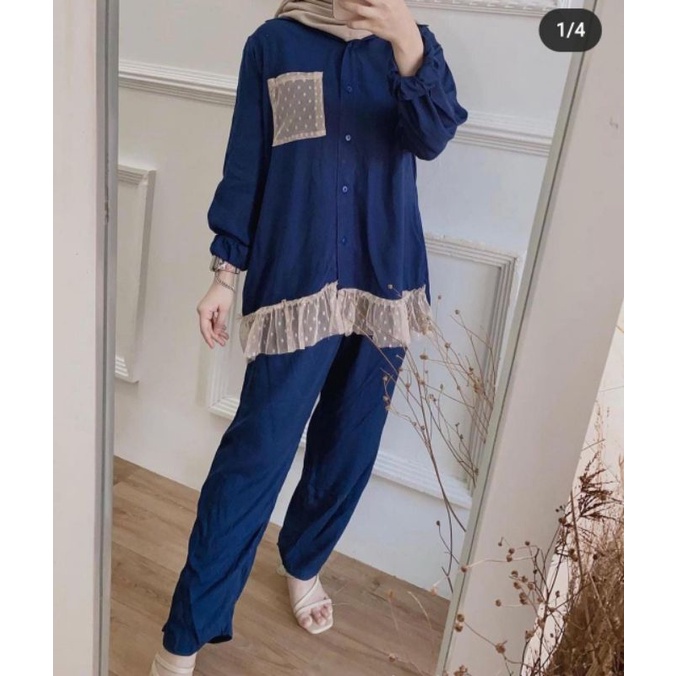 set rayon tie dye / gisel set (COD)-Crevo navi