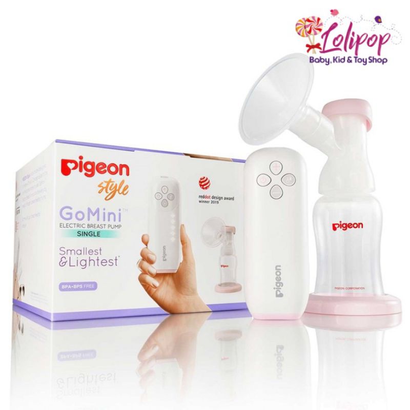 Pigeon Go Mini Electrik Breastpump Single - Pompa Asi