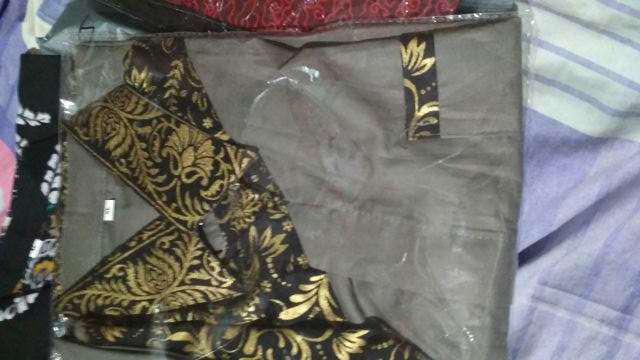 Bisa Cod Baju Batik Pria Lengan Panjang Distro Batik Kombinasi Pekalongan Atasan Batik Kemeja Miring