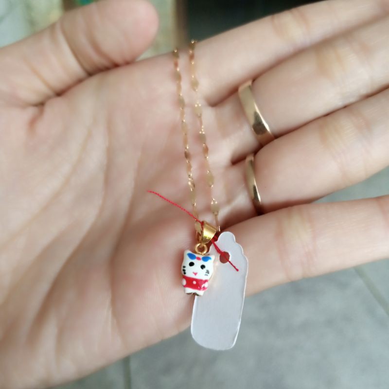Liontin Emas Asli Untuk Anak Motif Hello Kitty Liontin Kalung Emas Asli Liontin Emas Murah