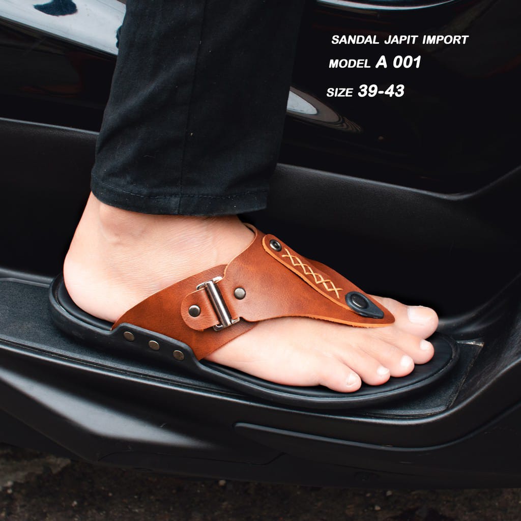 Sandal JNC Kulit 17 terbaru